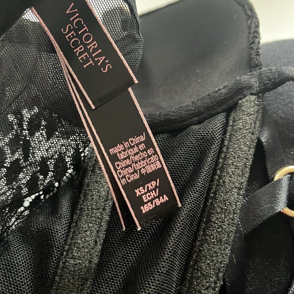 Victoria’s Secret Women’s Black Bustier Xs - Picture 6 of 6